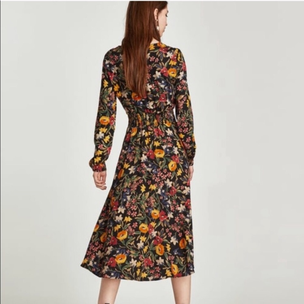 Zara Floral Dress - Picture 2 of 8